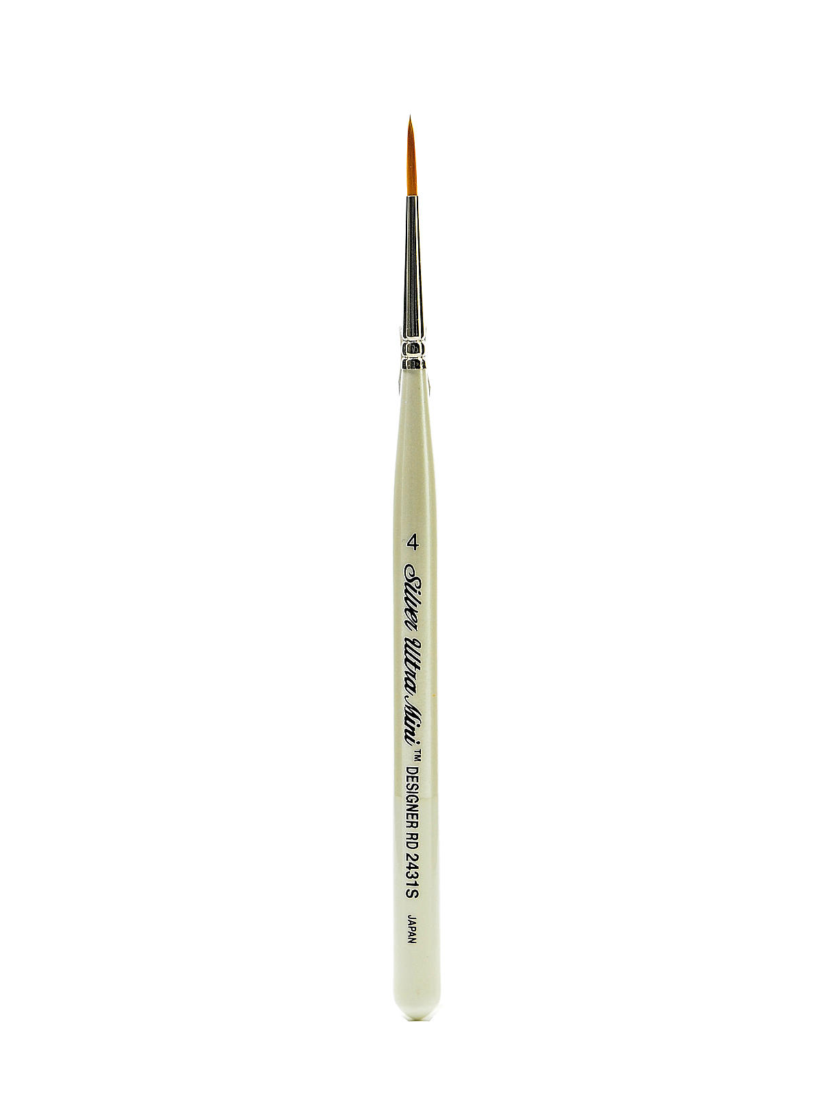 Ultra Mini Series Golden Taklon Brushes 4 designer round