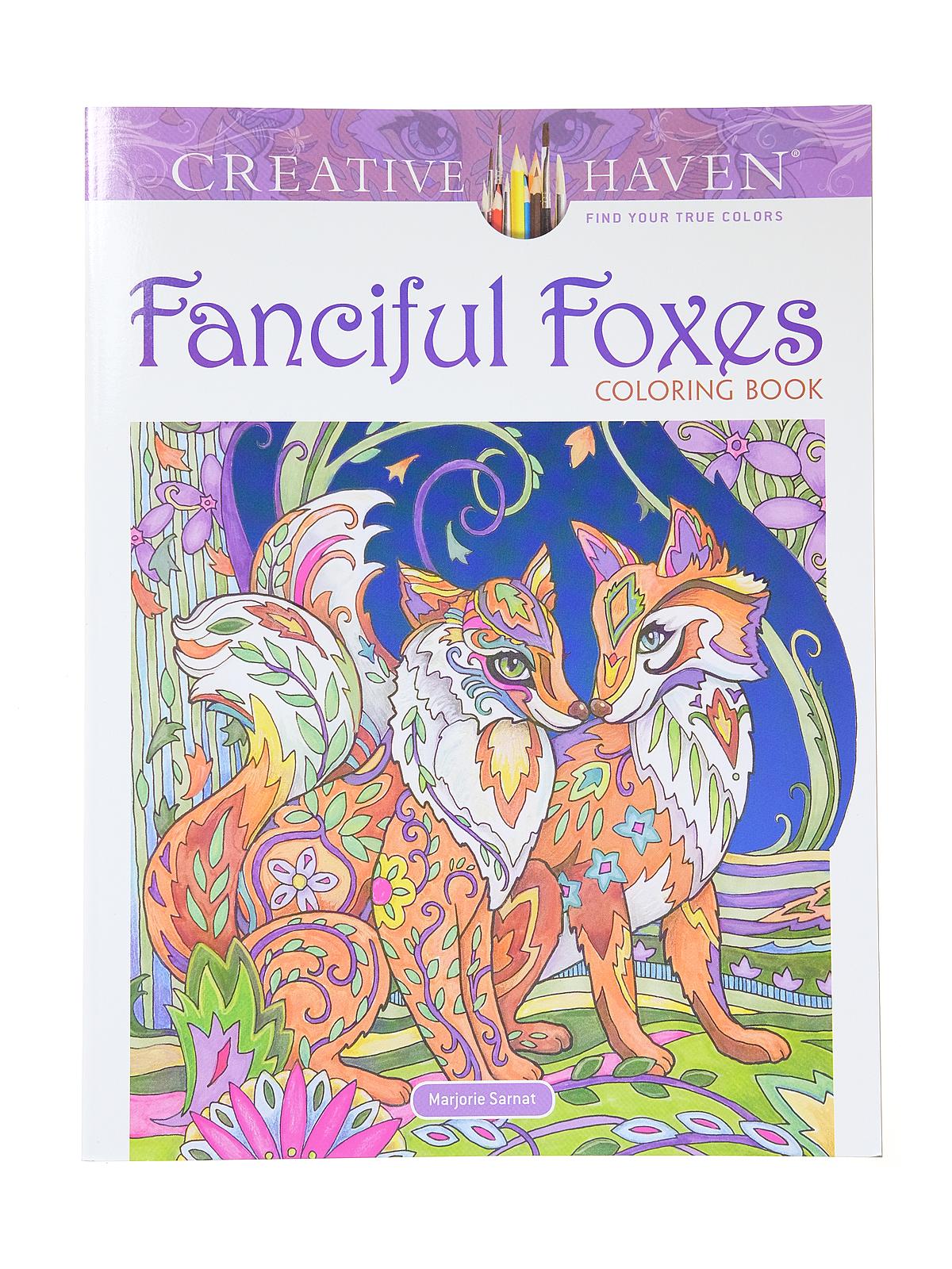 Creative Haven Coloring Books Fanciful Foxes