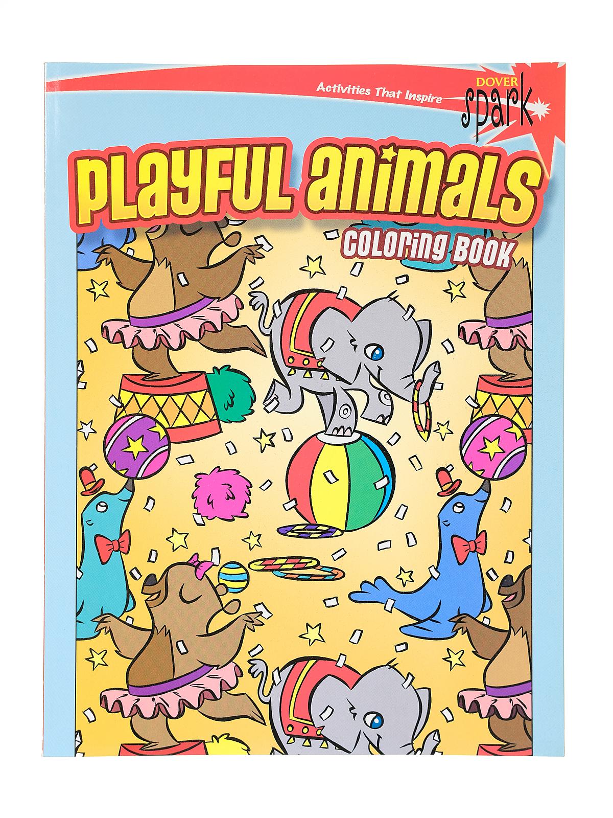 Spark Coloring Books Playful Animals
