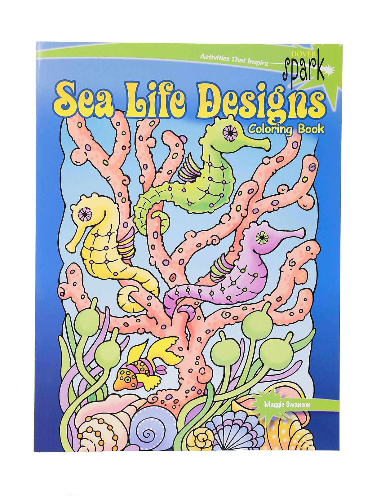 Spark Coloring Books Sea Life Designs