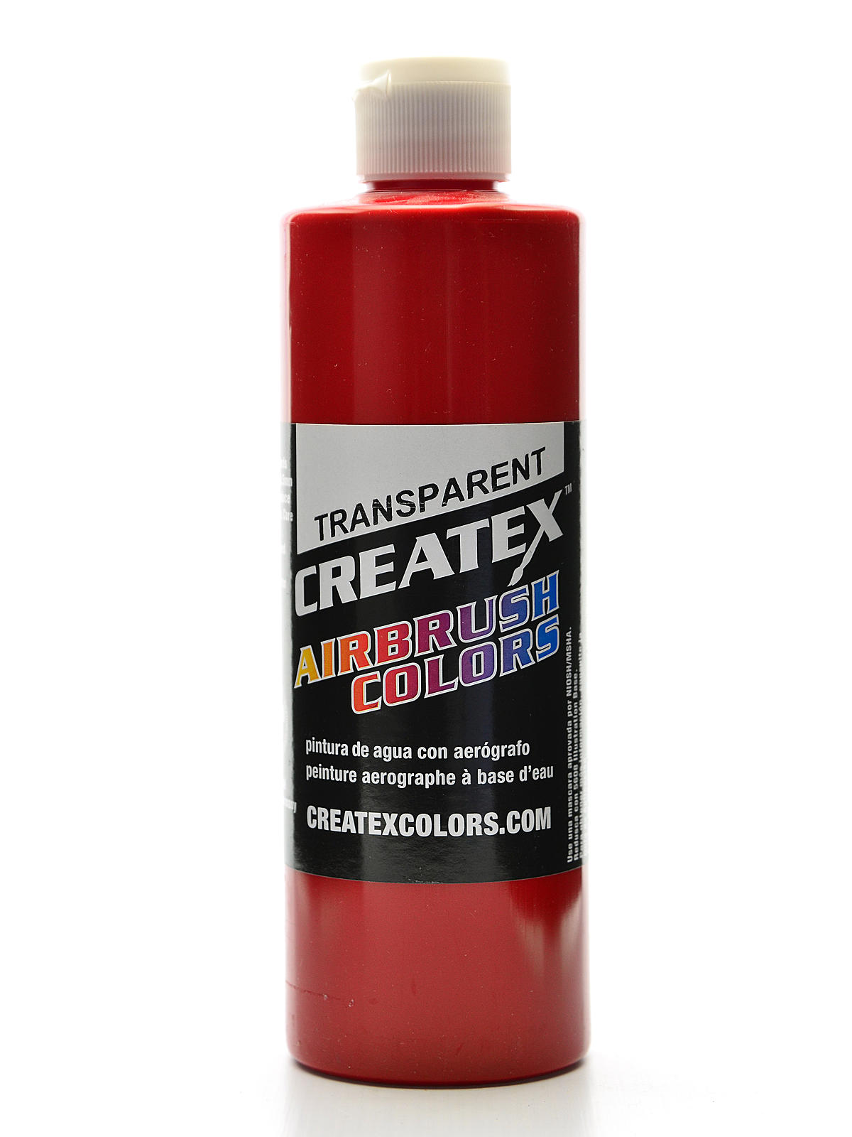 Airbrush Colors transparent brite red 16 oz.