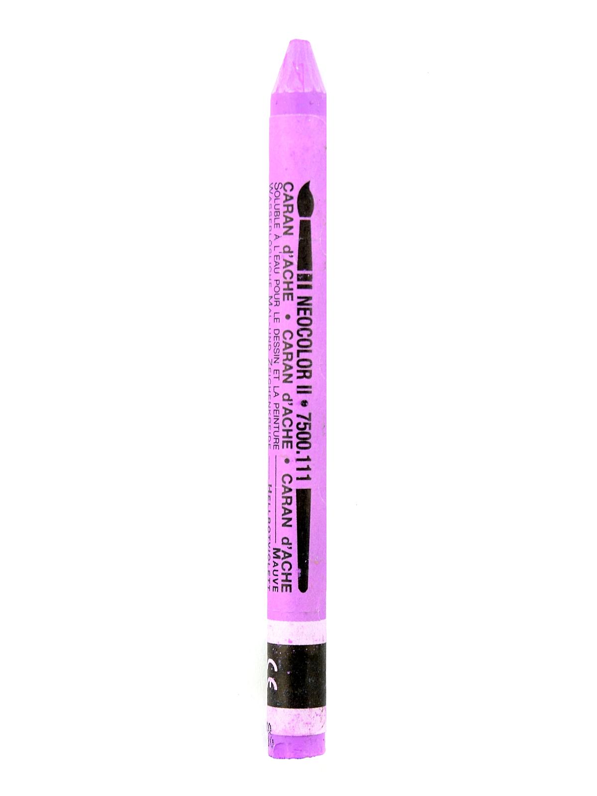 Neocolor II Aquarelle Water Soluble Wax Pastels mauve