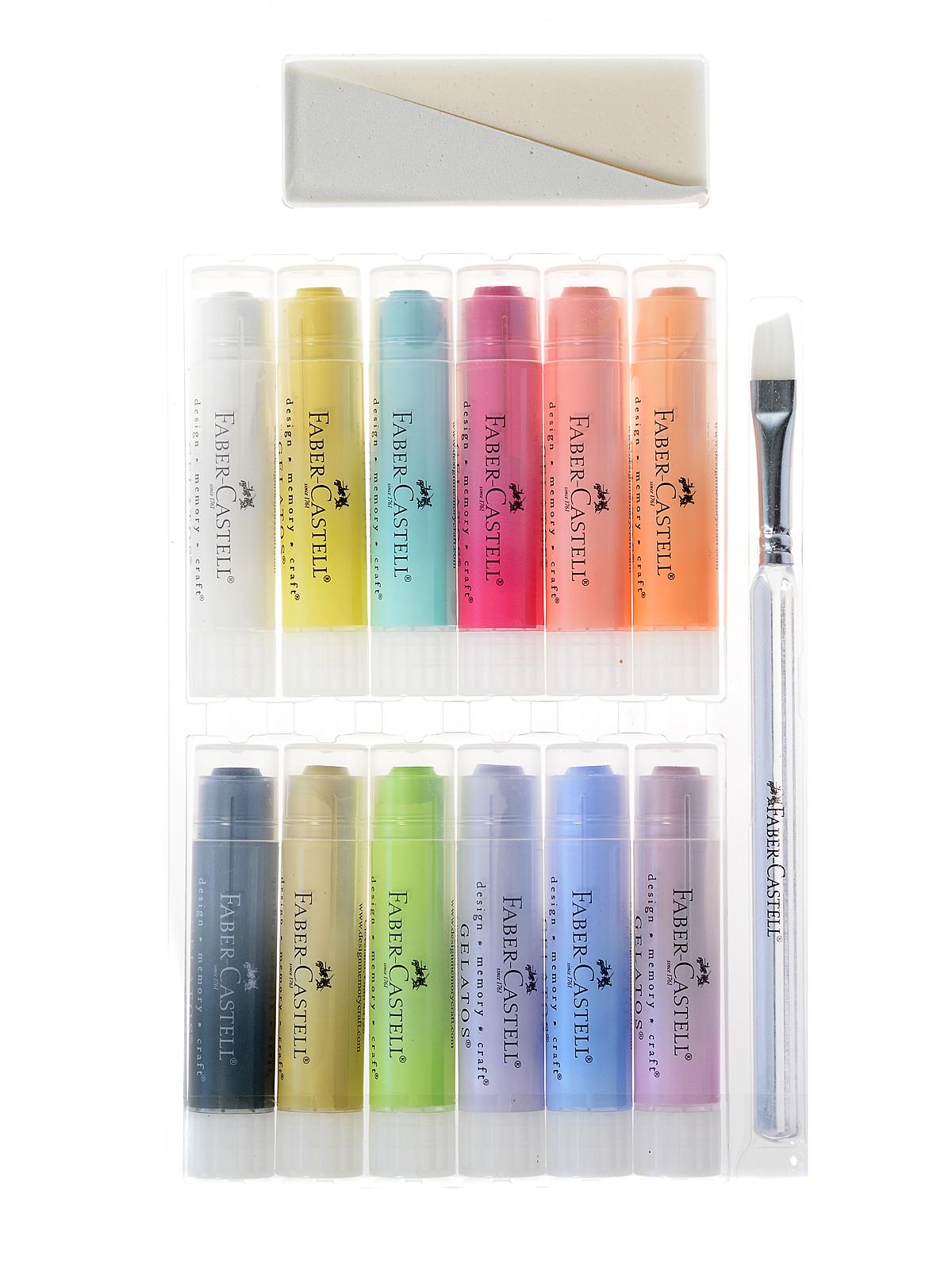 Gelatos Color Sets Pastels 15 Pieces