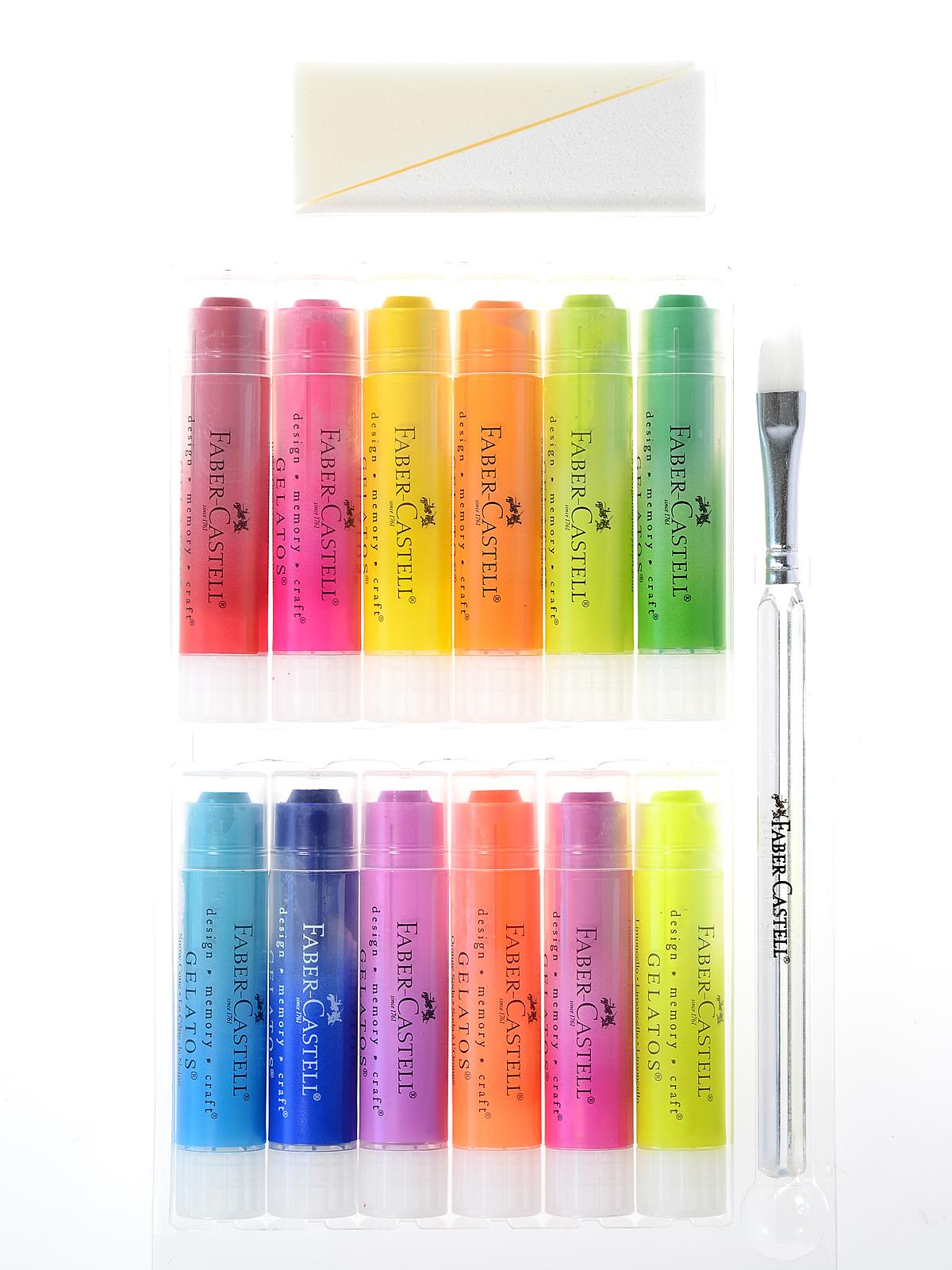 Gelatos Color Sets brights 15 pieces