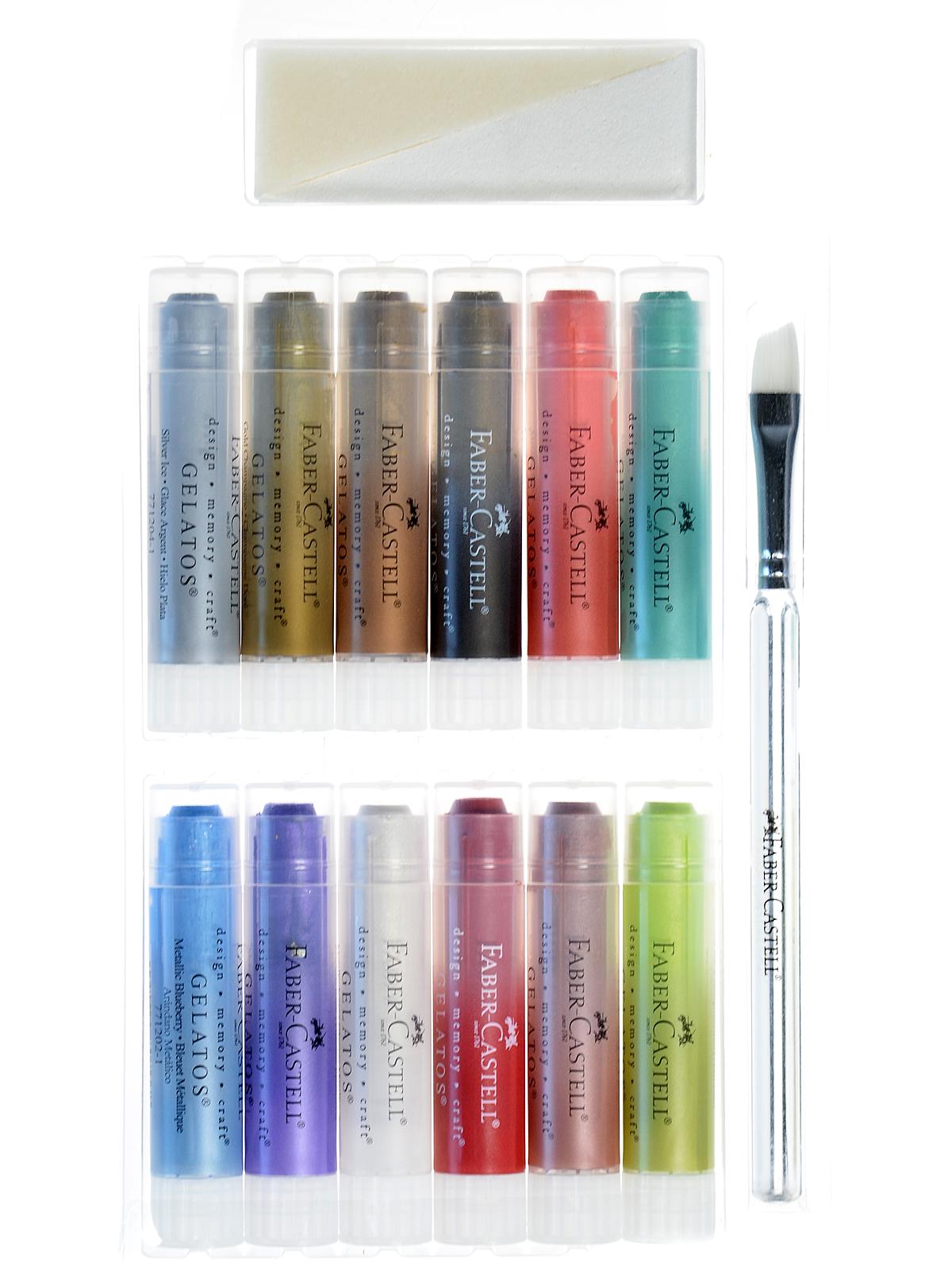 Gelatos Color Sets metallics 15 pieces