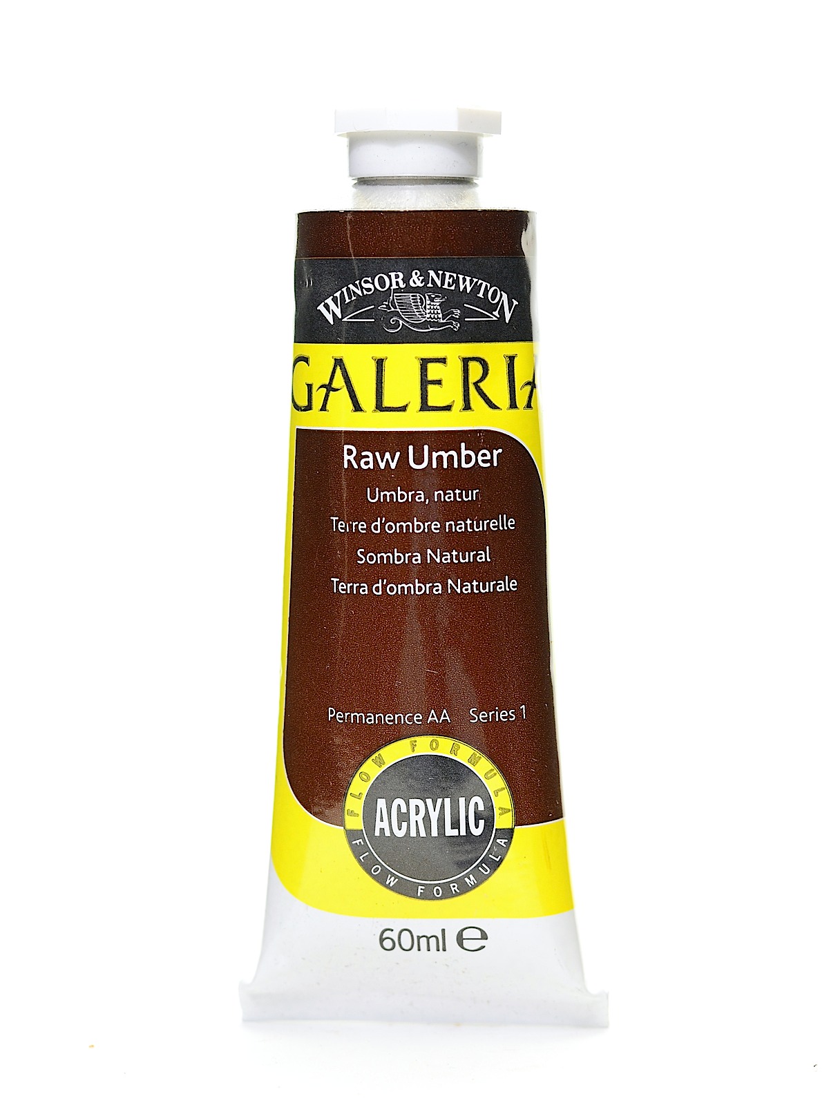 Galeria Flow Formula Acrylic Colours raw umber 60 ml 554