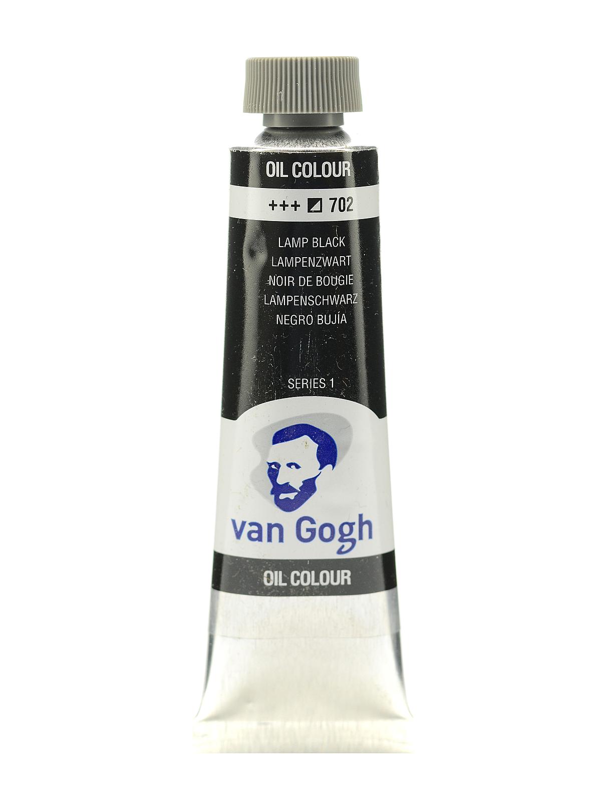 Oil Color Lamp Black 40 Ml (1.35 Oz)