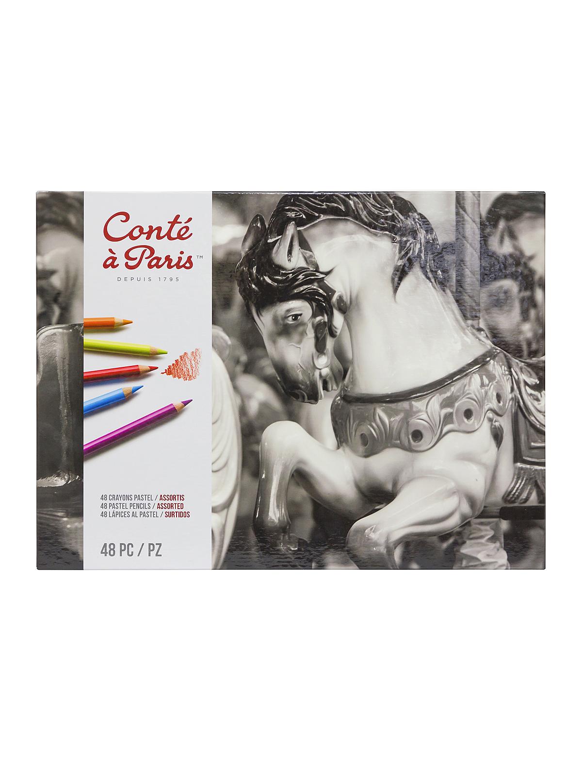 Pastel Pencil Sets tin of 48