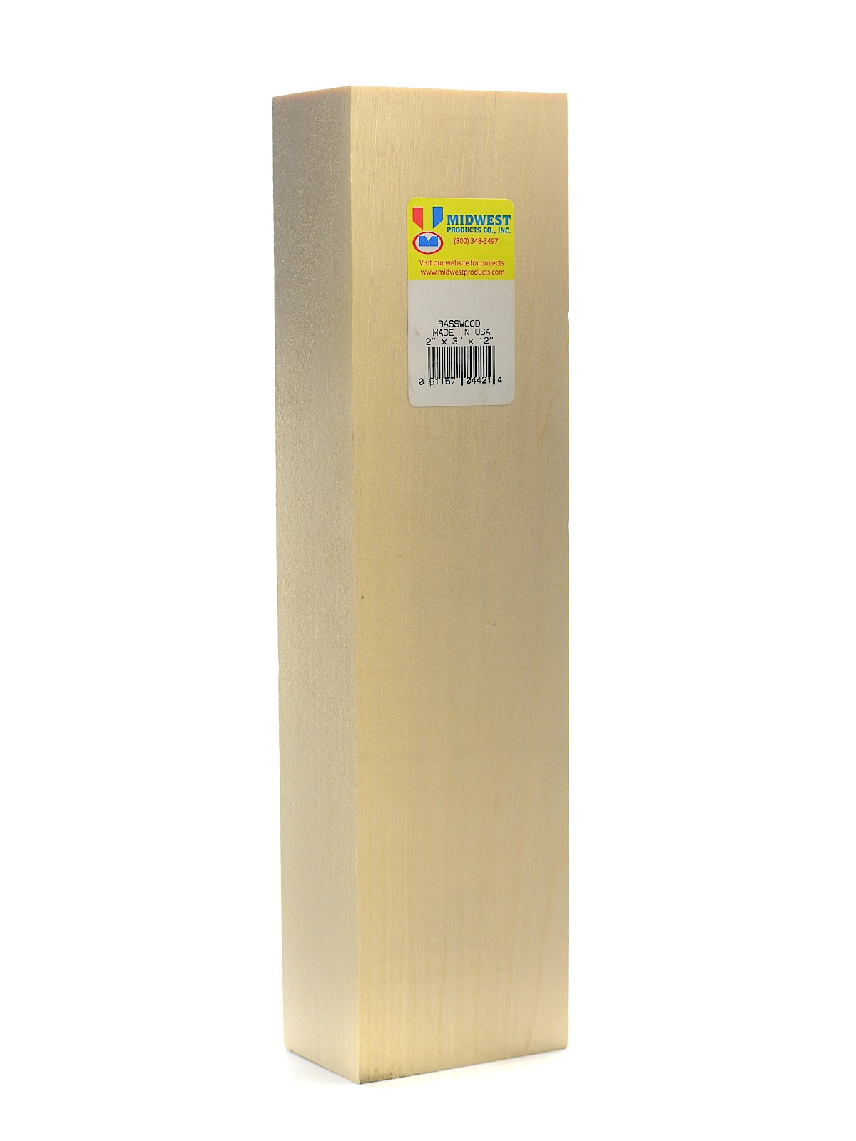 Basswood Blocks 2 in. 3 in. x 12 in.
