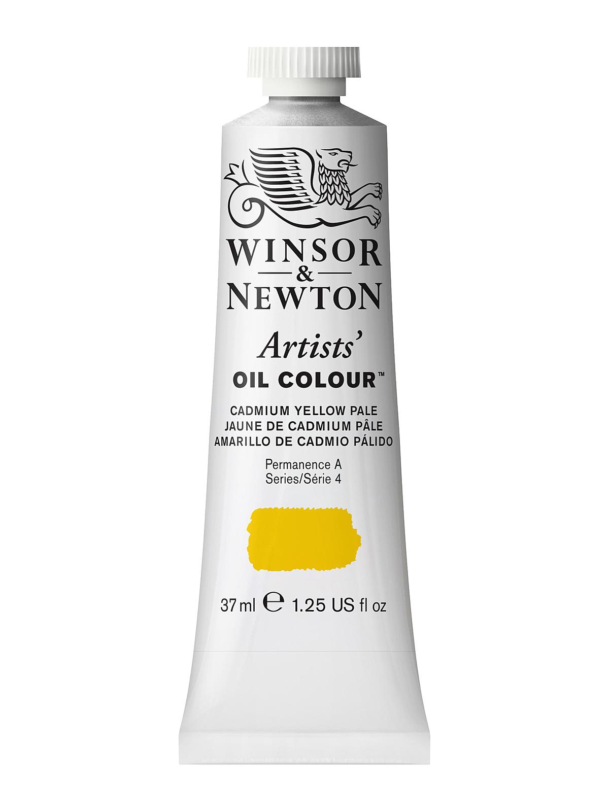 Artists' Oil Colours cadmium yellow pale 118 37 ml