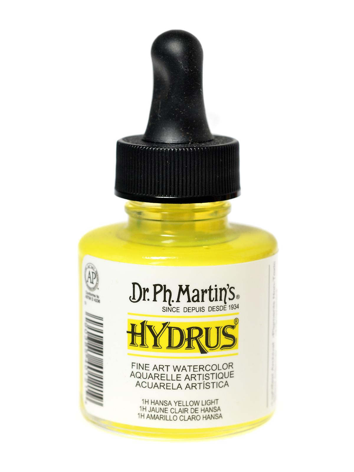 Hydrus Fine Art Watercolor hansa yellow light