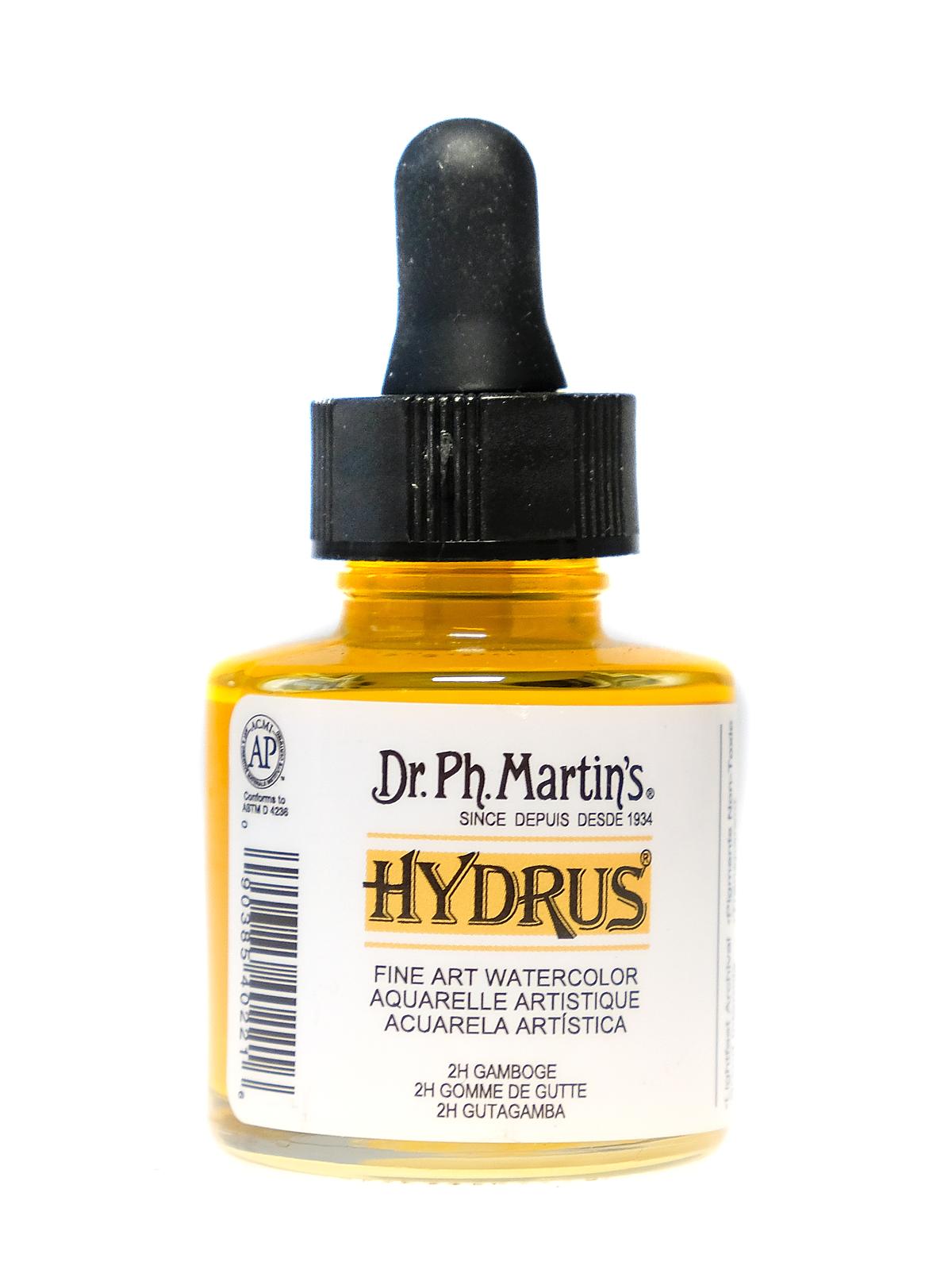 Hydrus Fine Art Watercolor gamboge