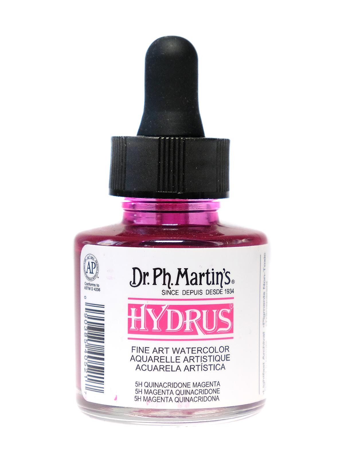Hydrus Fine Art Watercolor quinacridone magenta