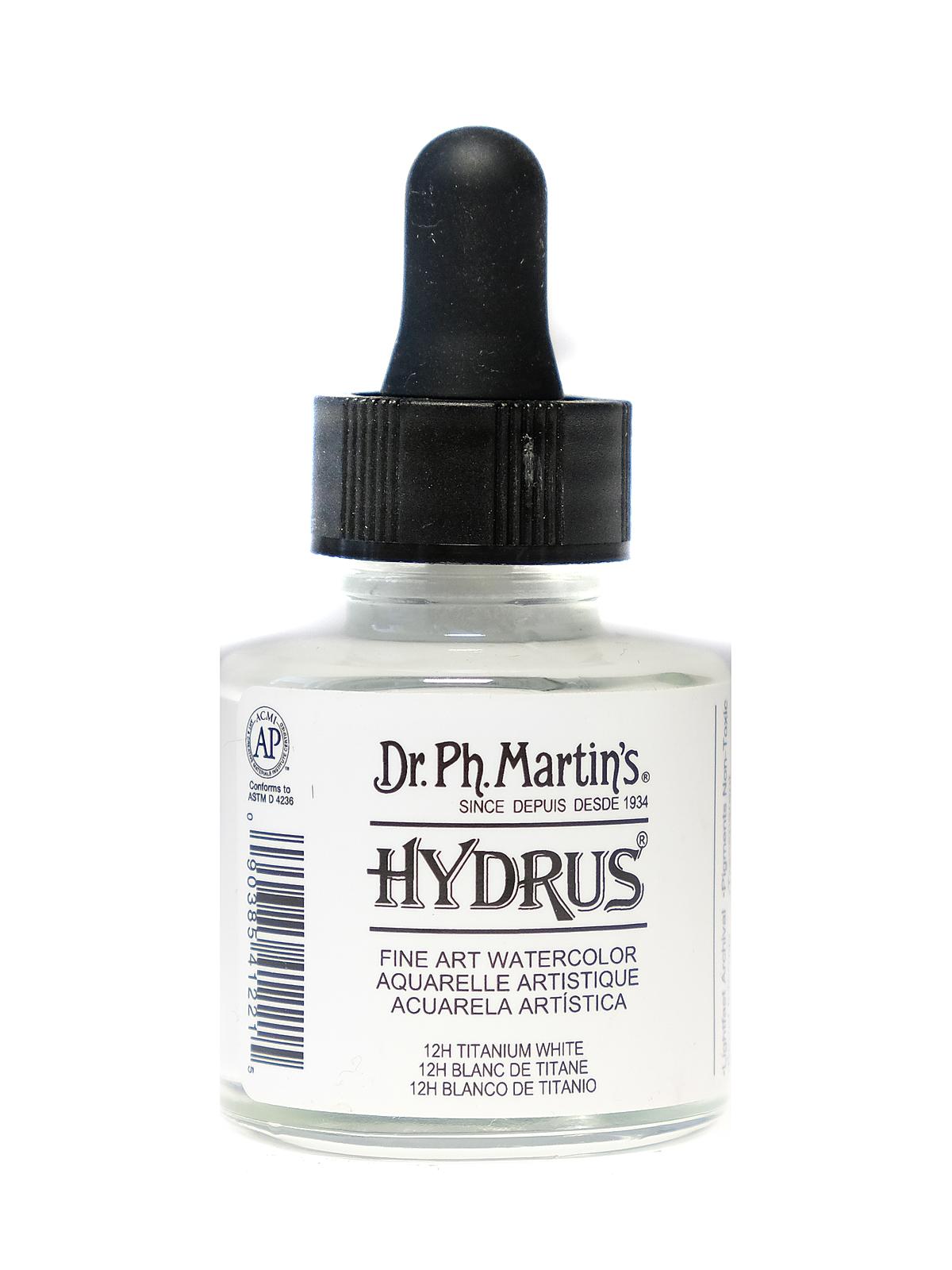 Hydrus Fine Art Watercolor titanium white