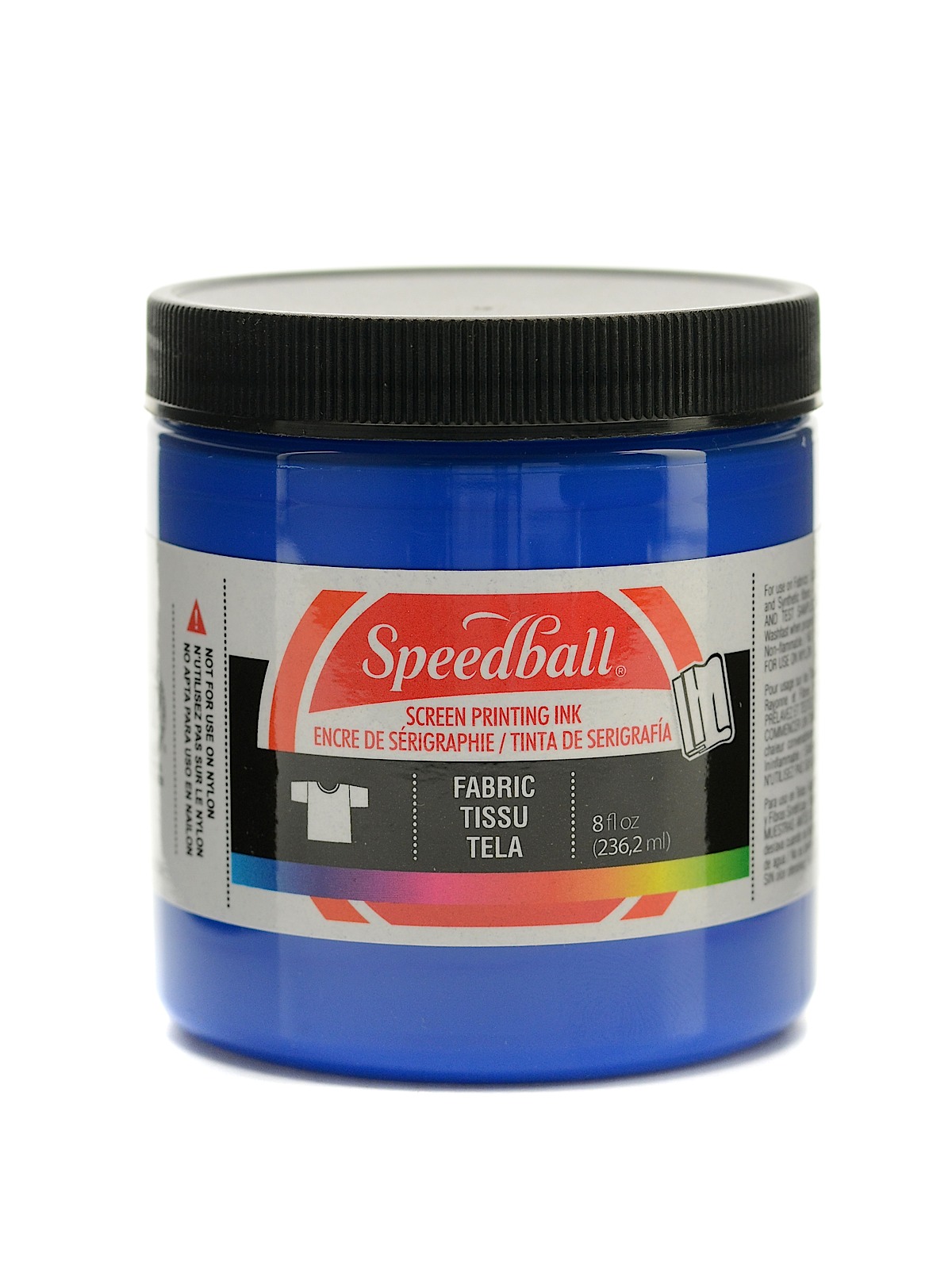 Fabric Screen Printing Ink blue 8 oz.