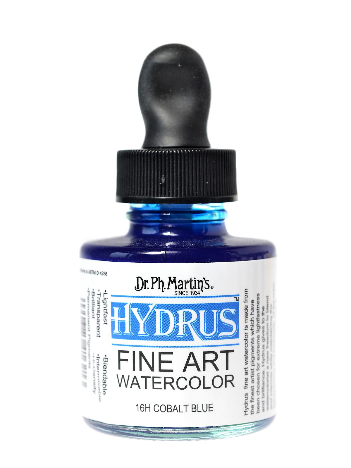 Hydrus Fine Art Watercolor cobalt blue