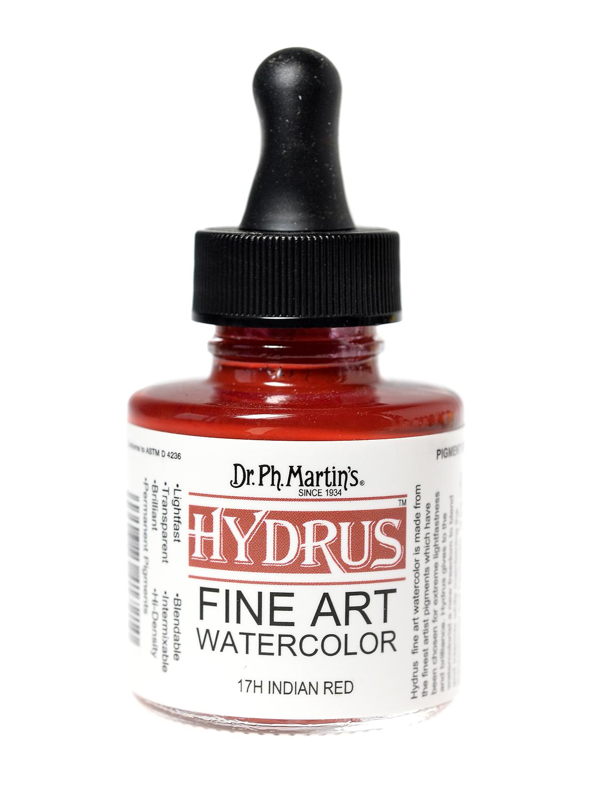 Hydrus Fine Art Watercolor Indian red