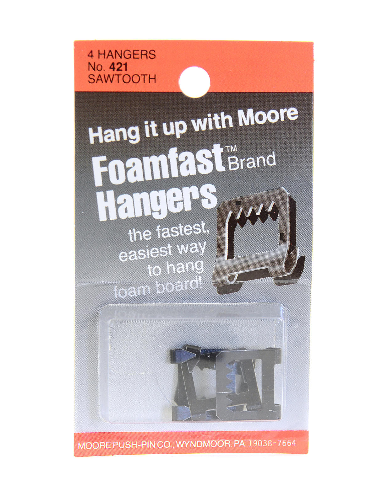 Foamfast Hangers Saw Tooth Hangers Pack Of 4