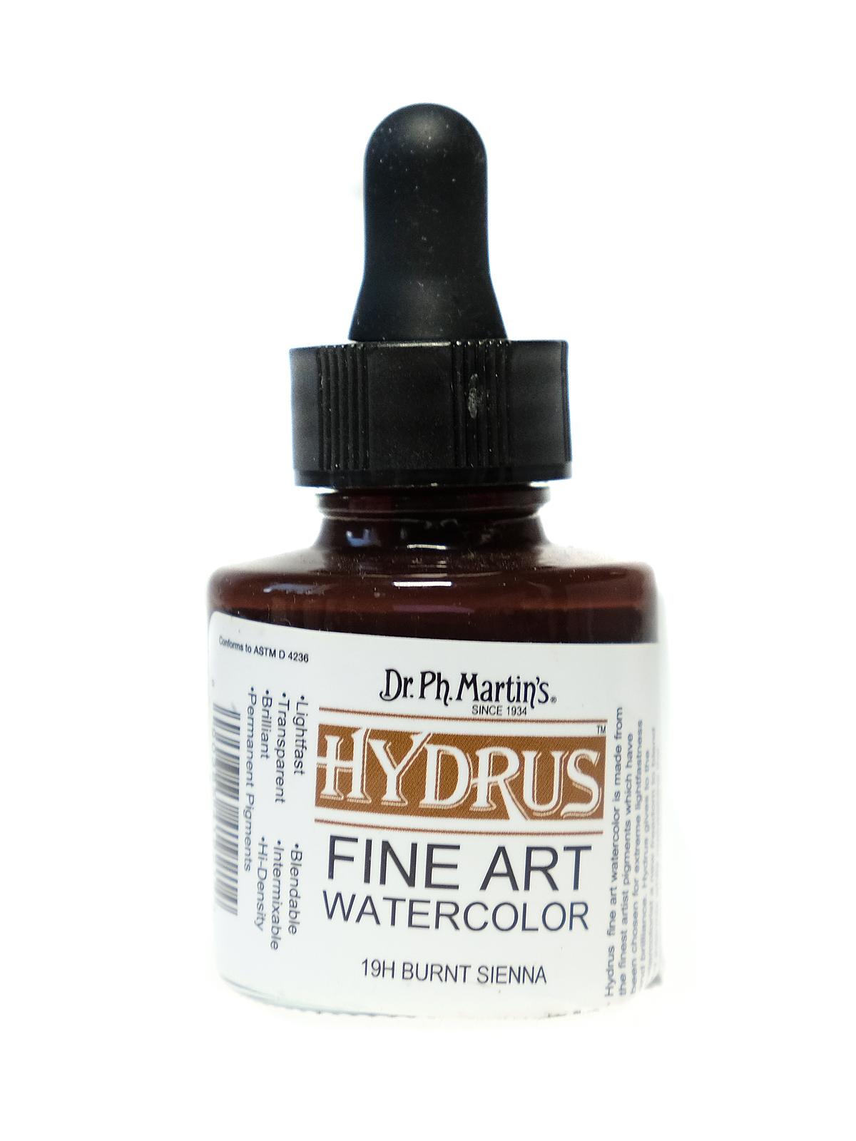 Hydrus Fine Art Watercolor burnt sienna