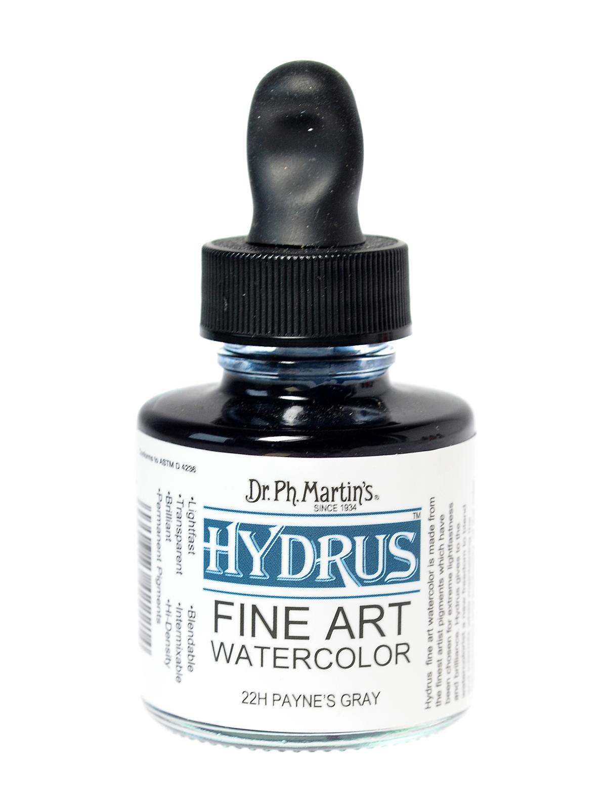 Hydrus Fine Art Watercolor payne's gray