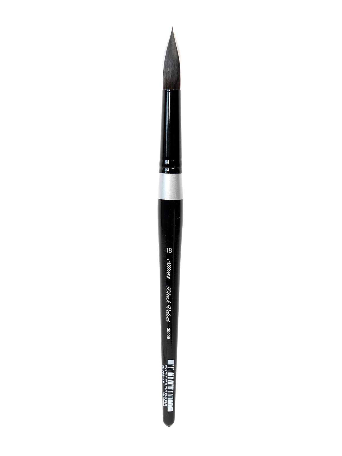 Black Velvet Series Brushes 18 round 3000S
