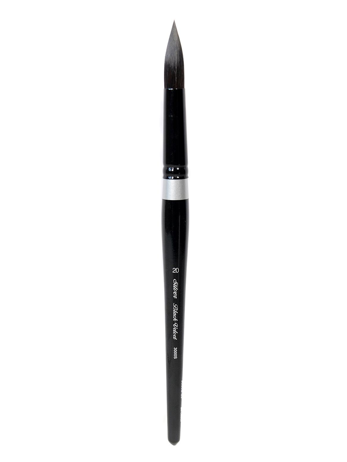 Black Velvet Series Brushes 20 round 3000S