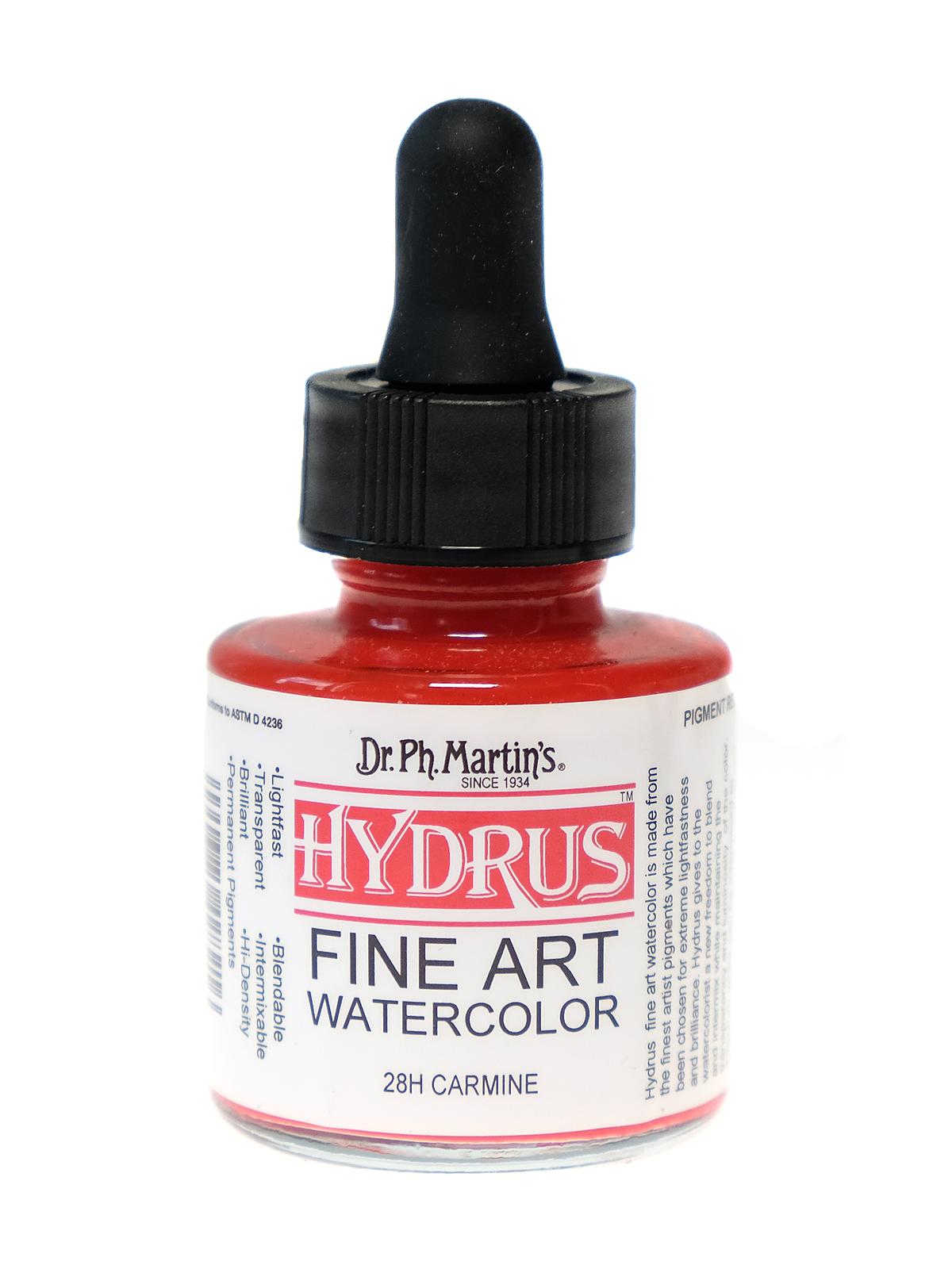 Hydrus Fine Art Watercolor carmine