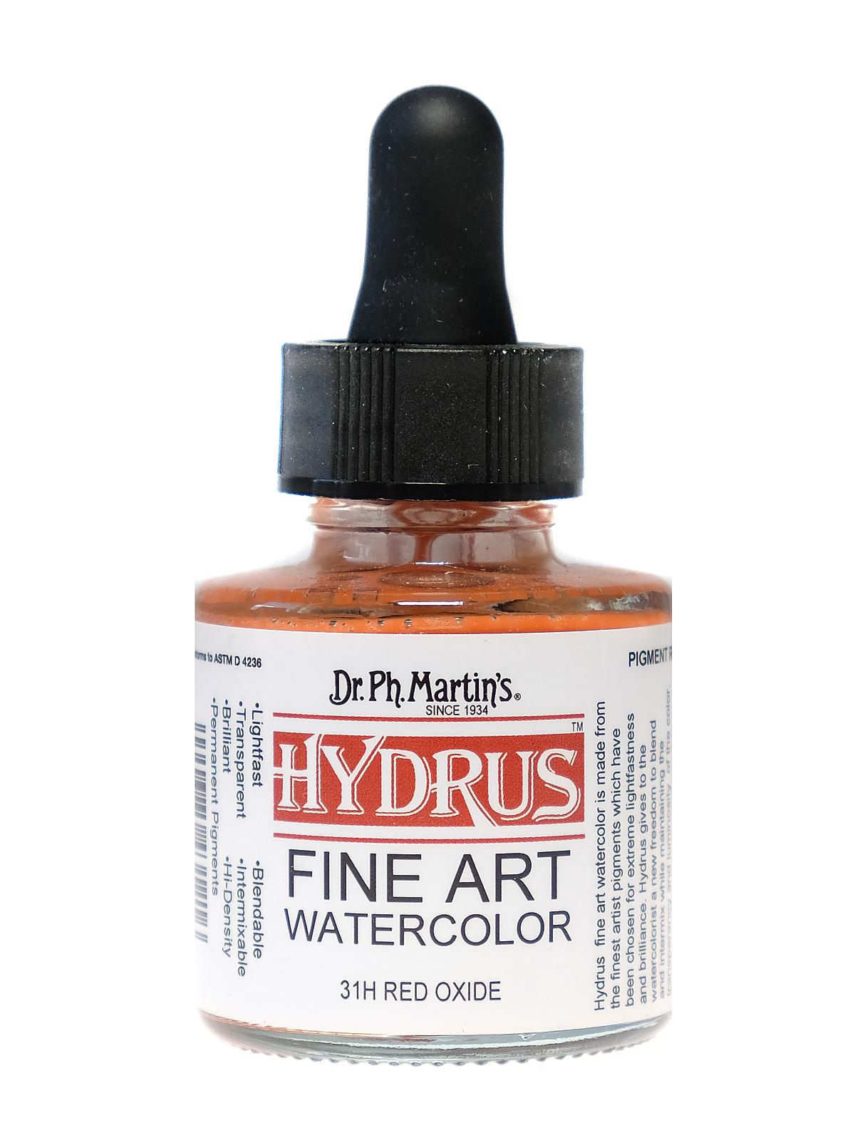 Hydrus Fine Art Watercolor red oxide