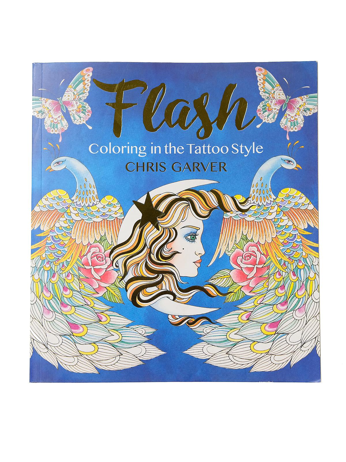 Flash Tattoo Coloring Book Each