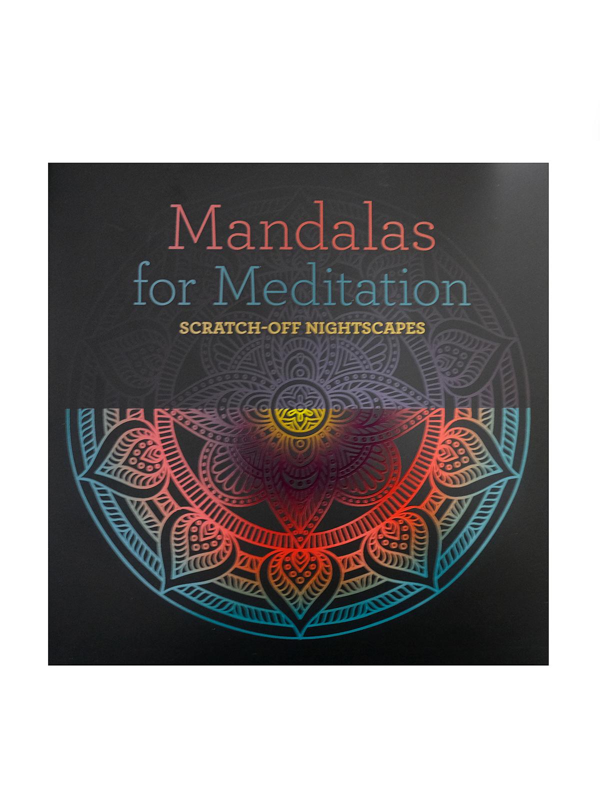 Scratch-Off Nightscapes Mandalas For Meditation