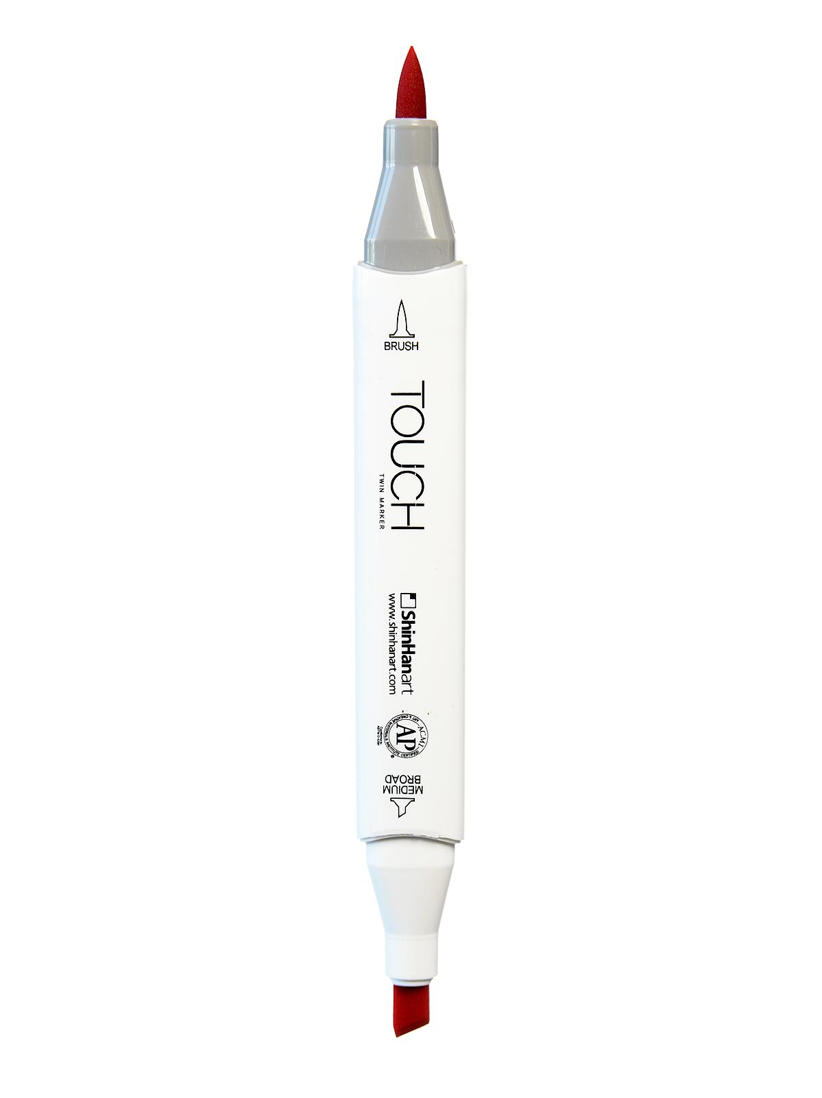Touch Twin Brush Markers deep red R10