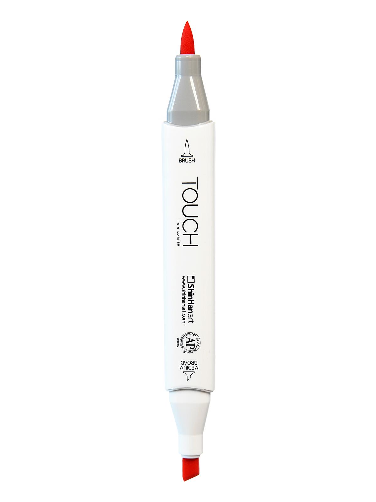 Touch Twin Brush Markers coral red R12