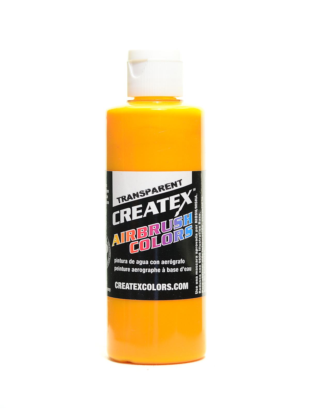 Airbrush Colors transparent sunrise yellow 4 oz.