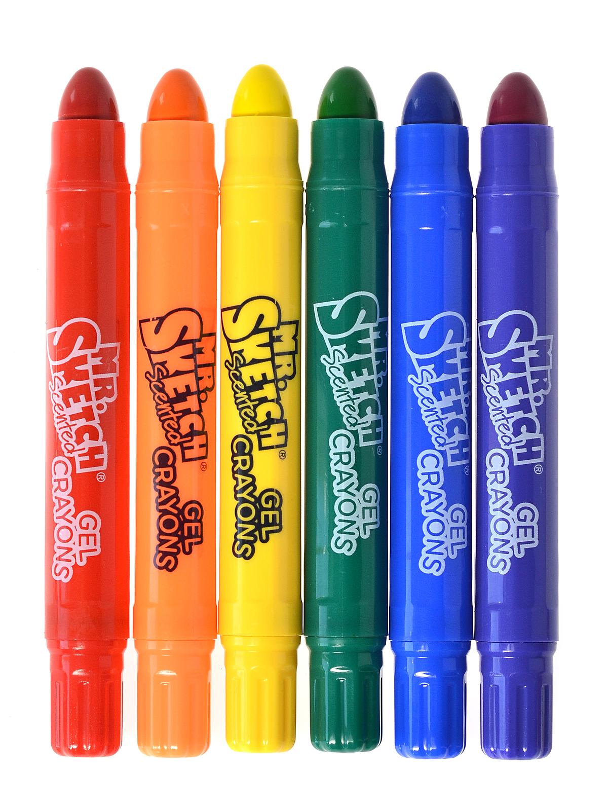 Mr. Sketch Scented Gel Crayons Set Of 6