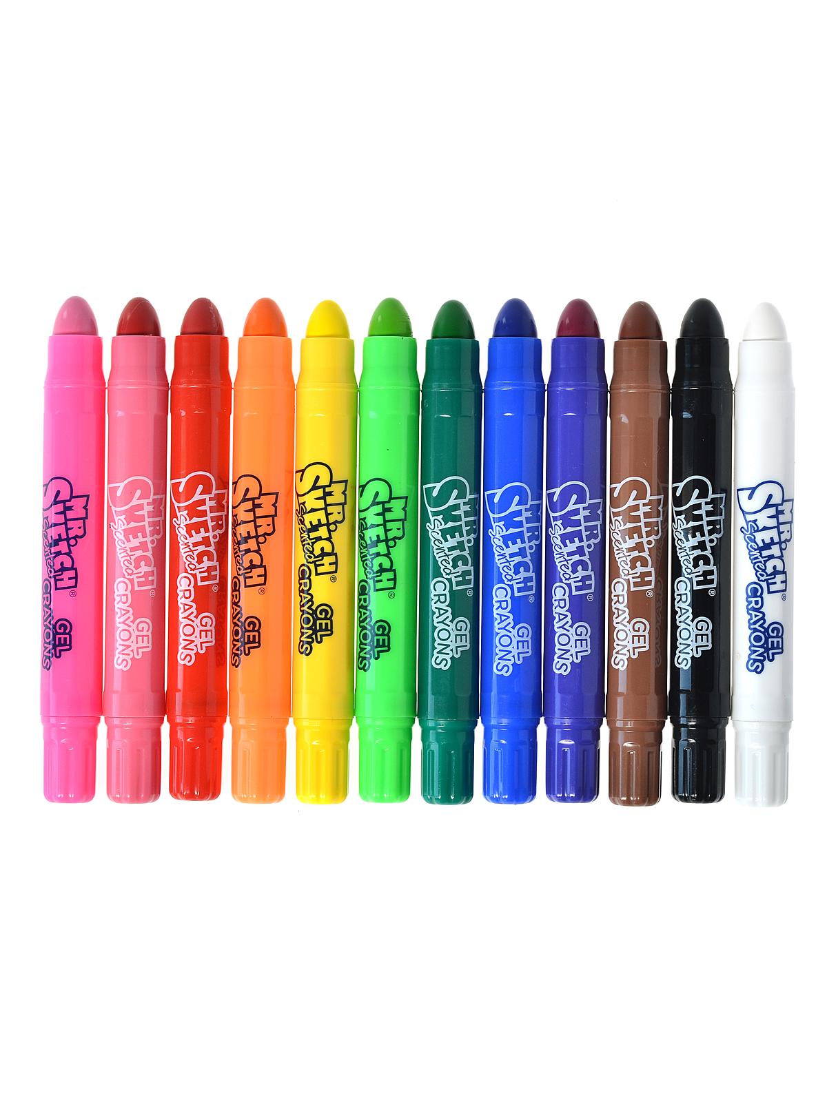 Mr. Sketch Scented Gel Crayons Set Of 12