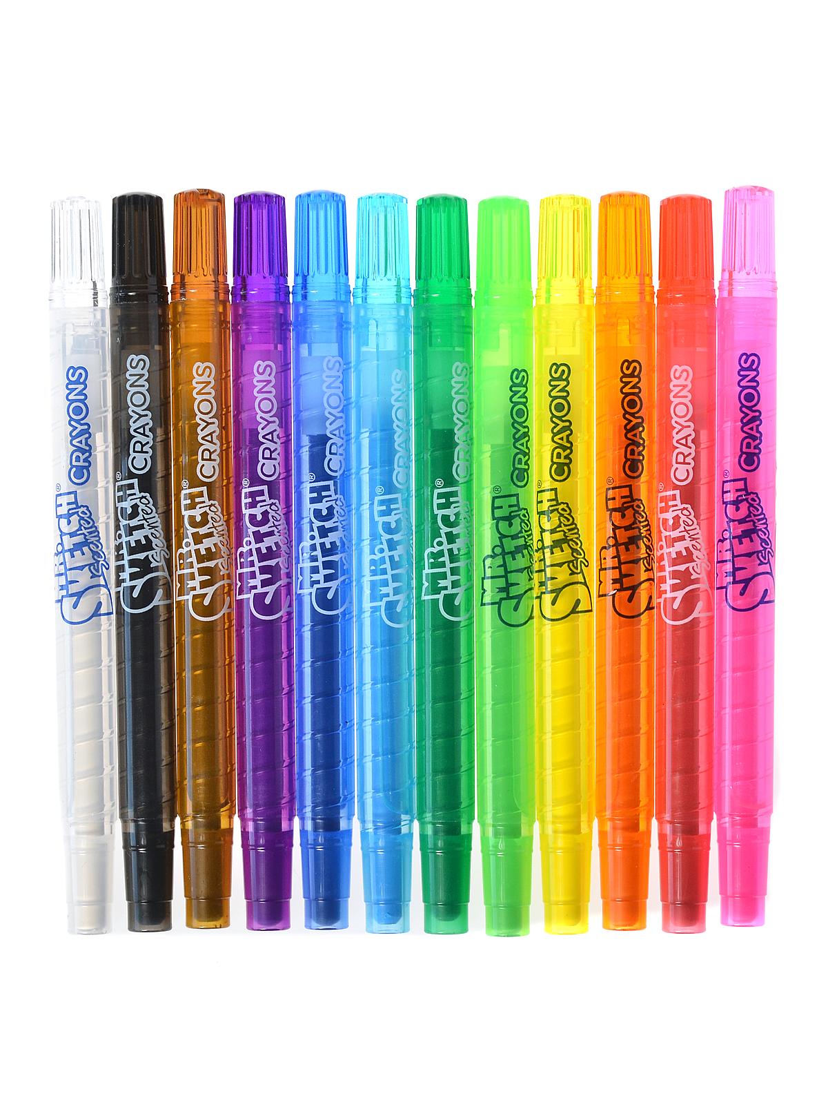 Mr. Sketch Scented Twist Crayons set of 12