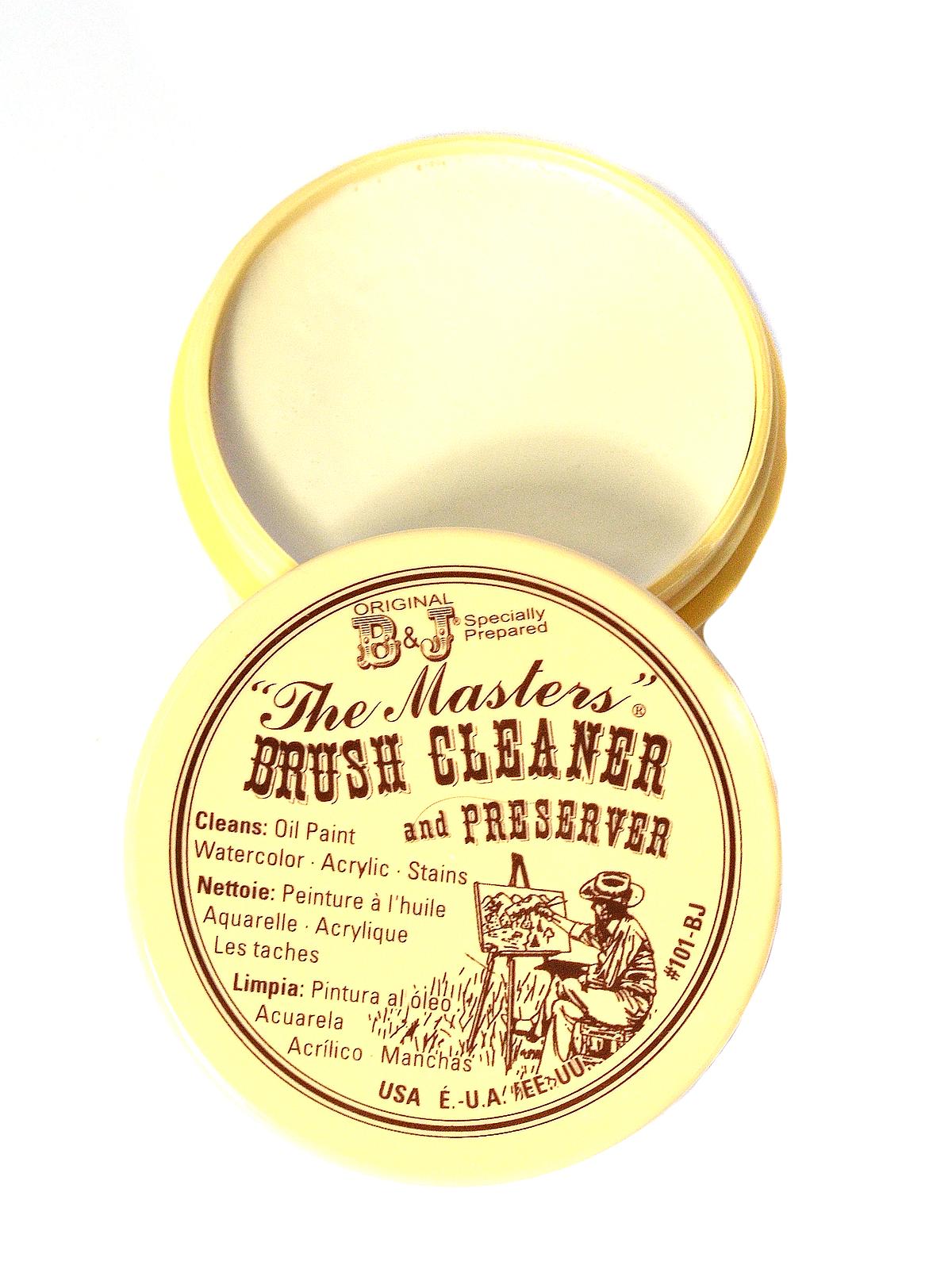 Brush Cleaner And Preserver 2 1 2 Oz.