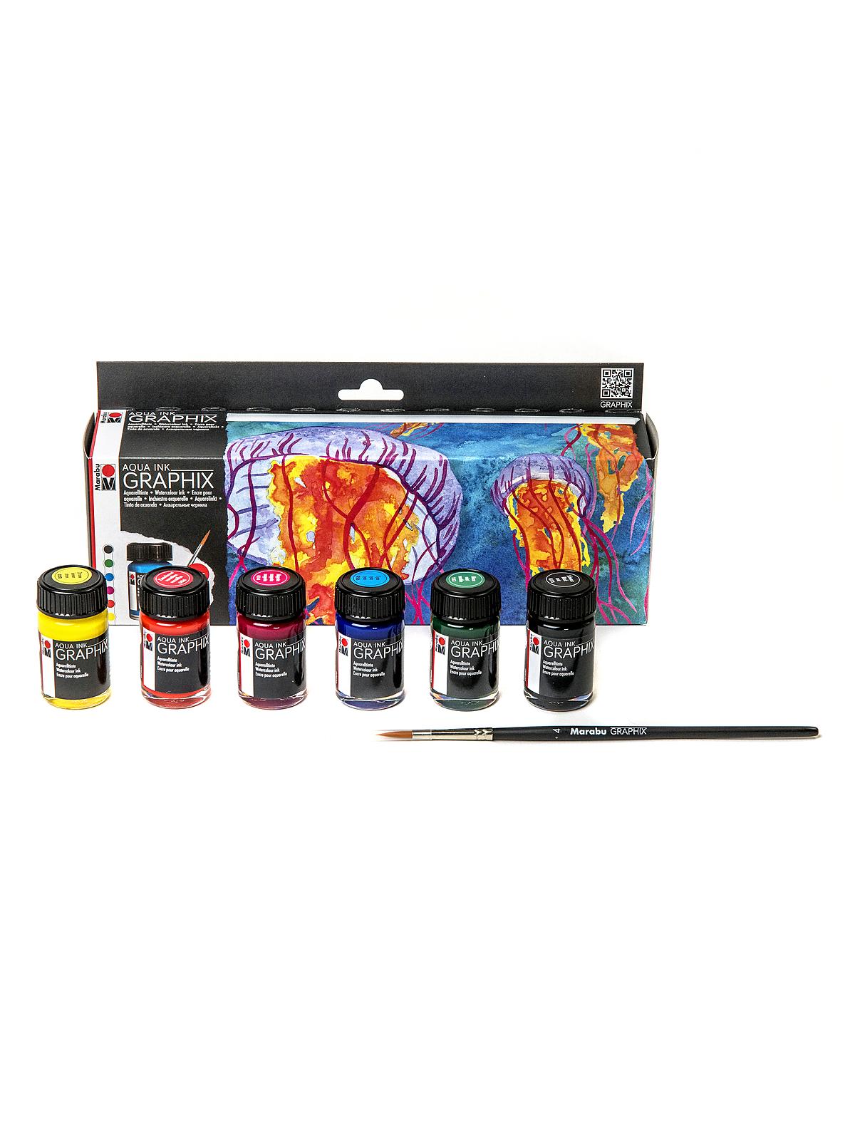 Graphix Aqua Ink Sets MC Floaty Starter Set