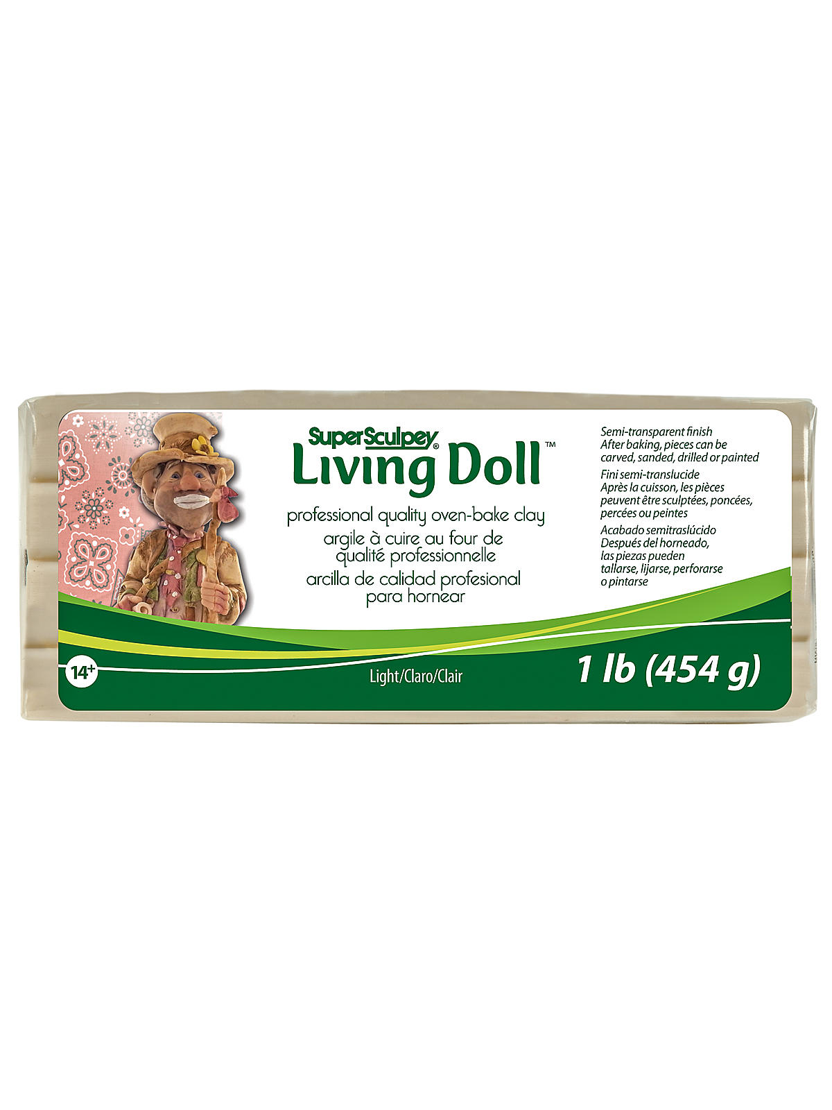 Living Doll Modeling Compound Light 1 Lb.