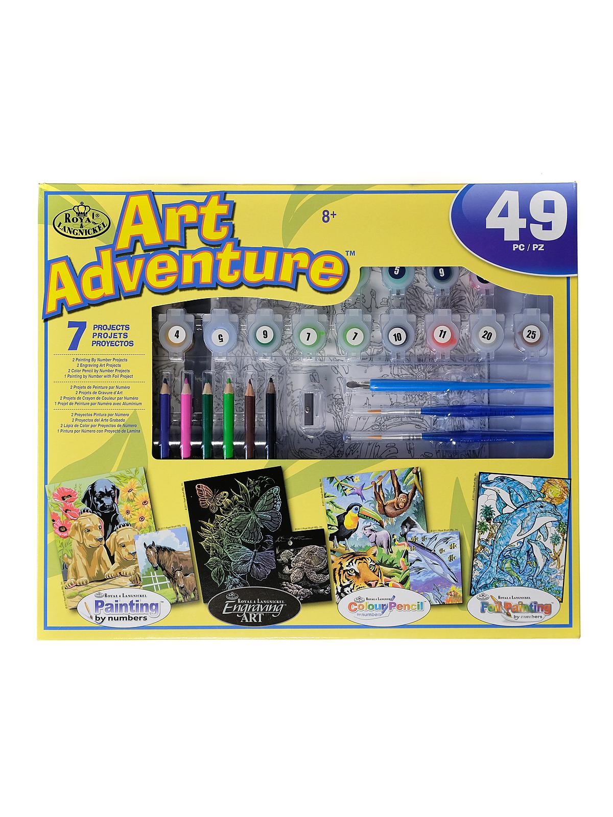 Art Adventure Super Value Sets Yellow Set Avs-101