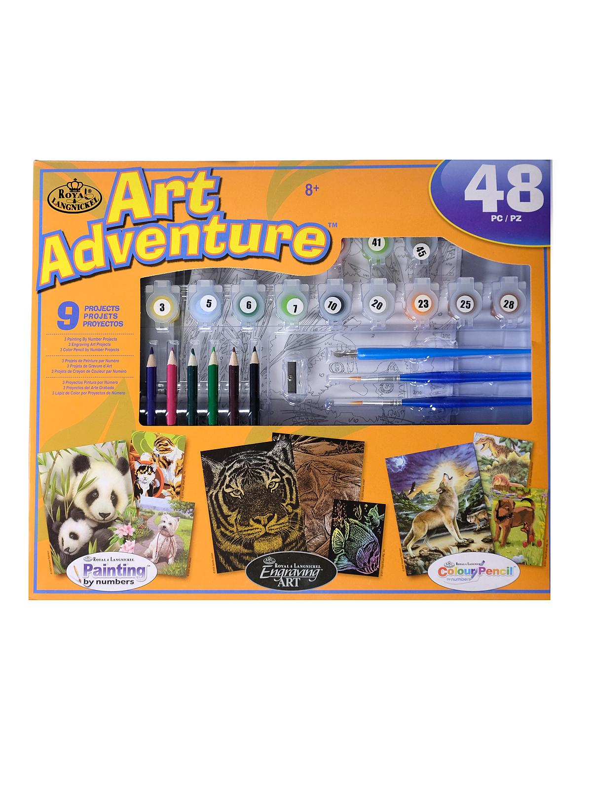 Art Adventure Super Value Sets orange set AVS-104