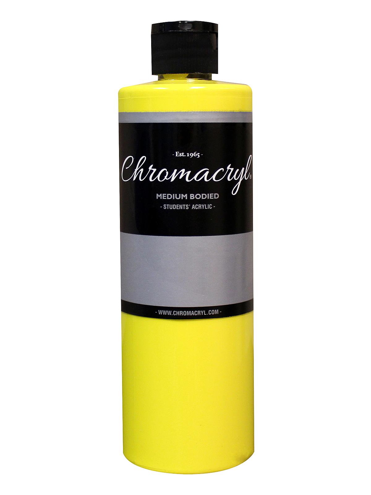 Chromacryl Students' Acrylic Paints cool yellow 500 ml