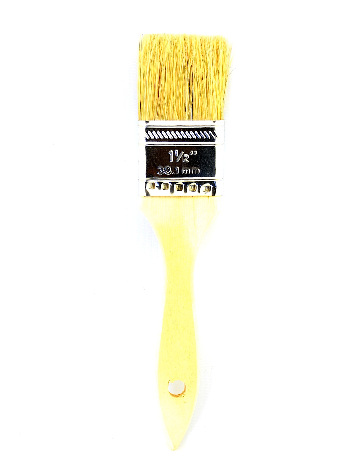 White Bristle Wash Brush 1 1 2 In.