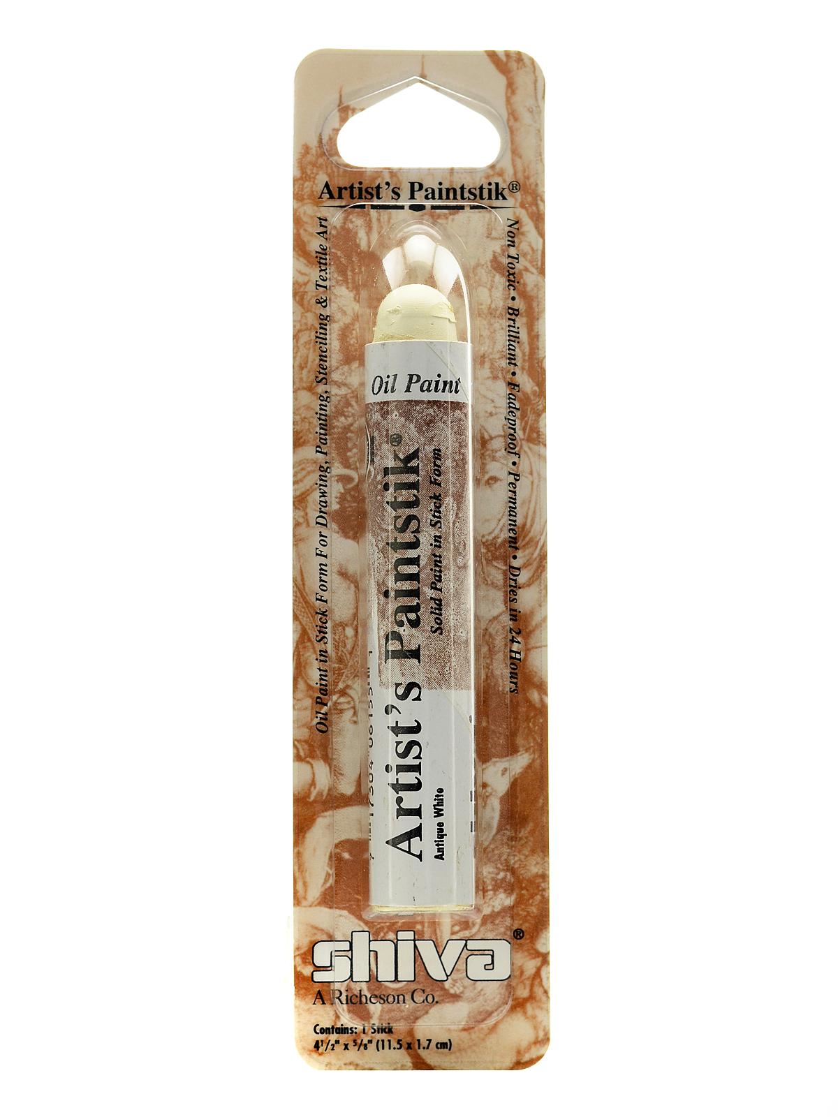 Artist's Paintstik Oil Colors Antique White