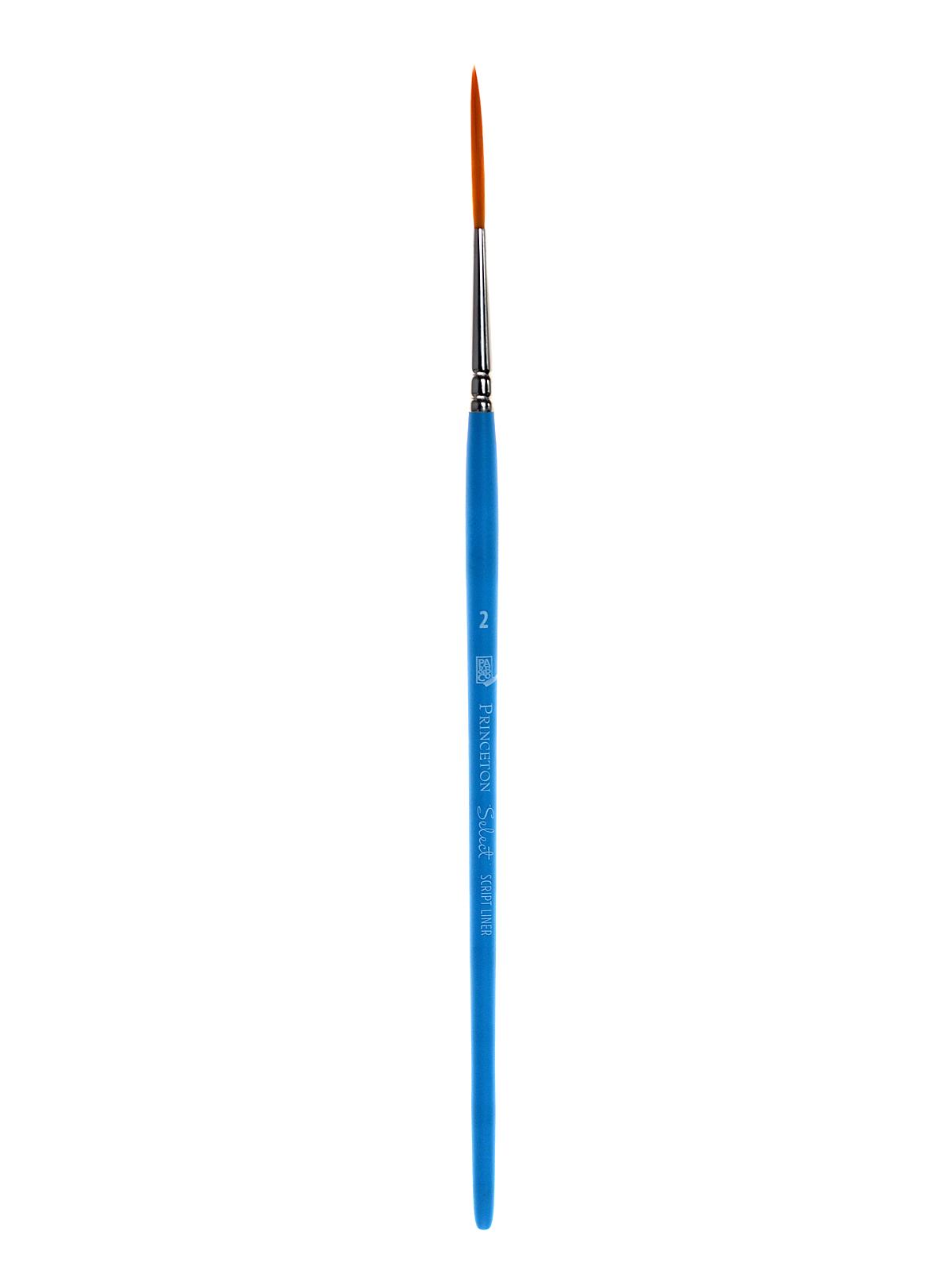 Series 3750 Select Artiste Brushes script liner 2