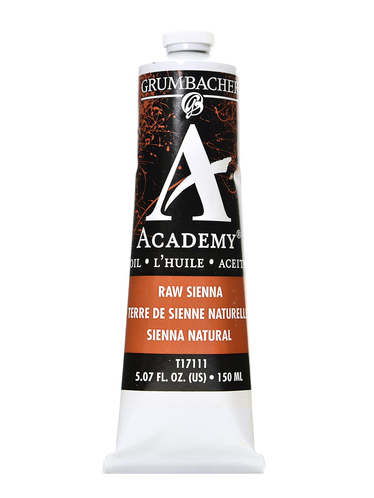 Academy Oil Colors raw sienna 5.07 oz.