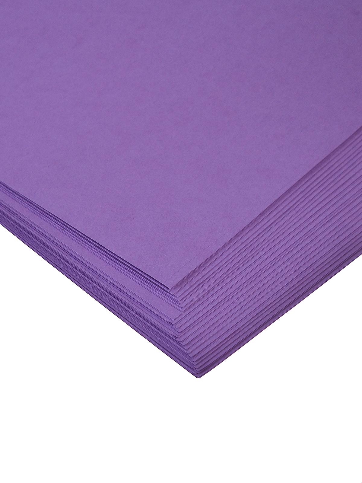 Sulphite Construction Paper violet 12 in. x 18 in. 50 sheets
