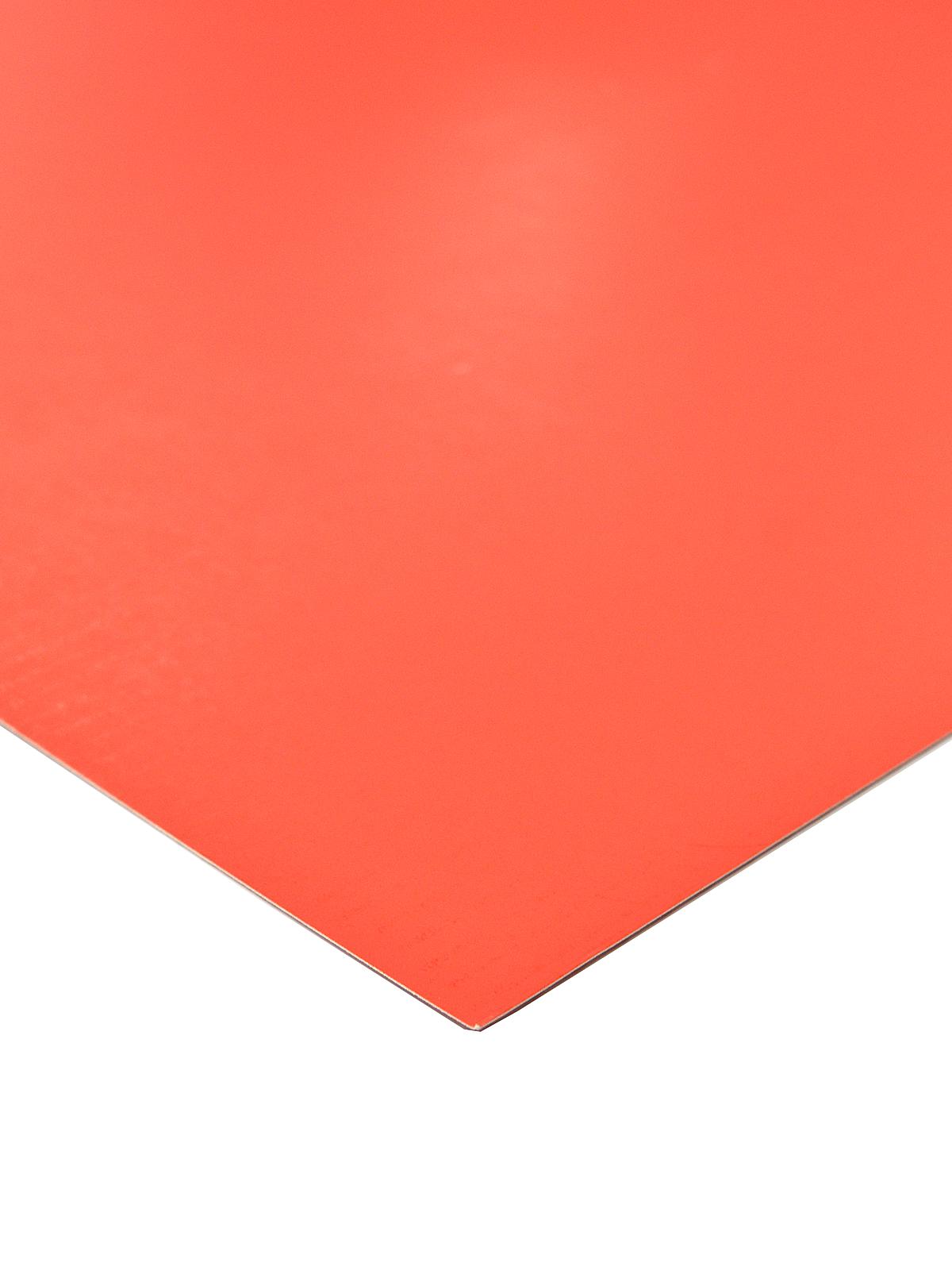 The Heavy Poster Board red