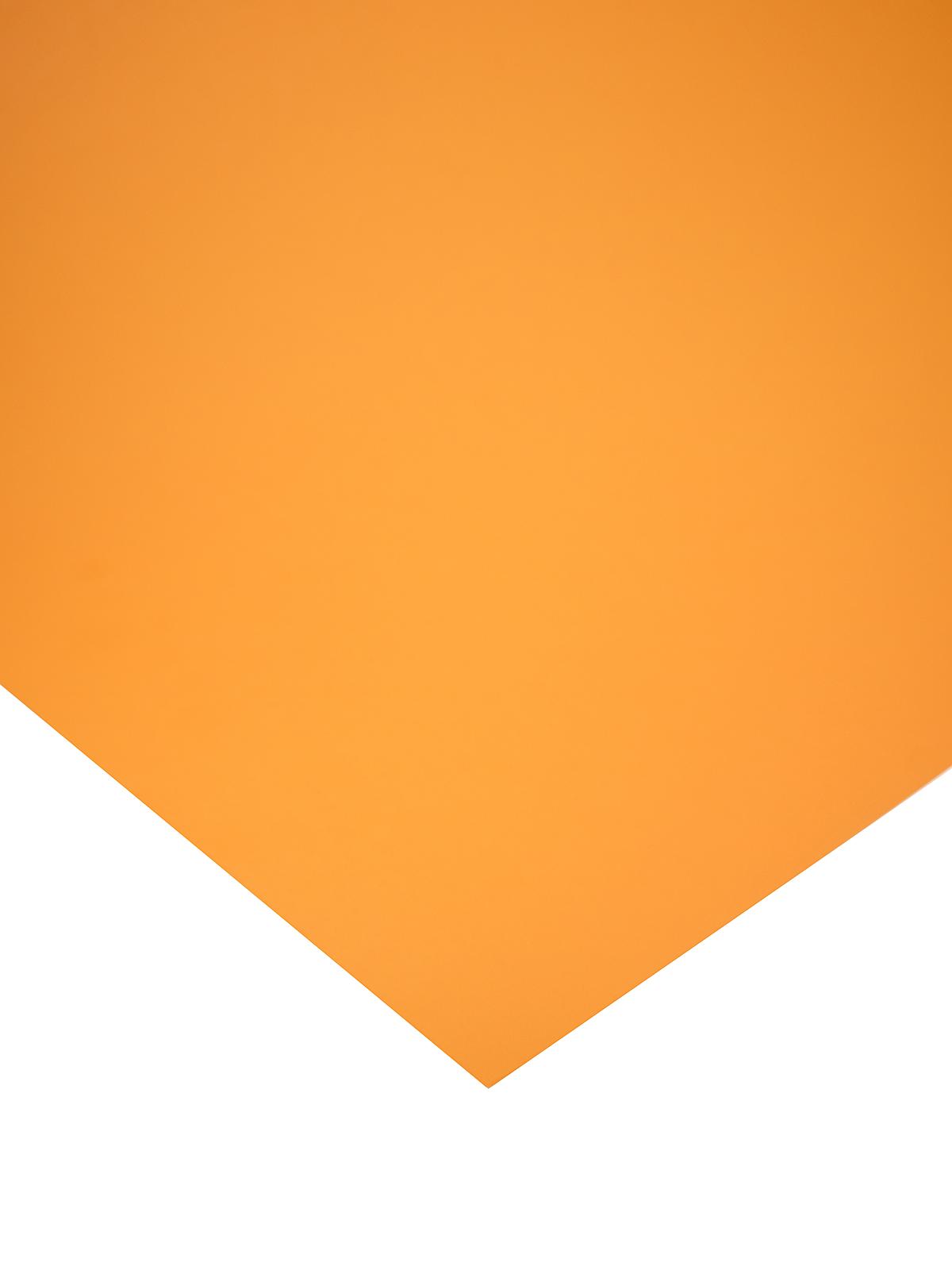 The Heavy Poster Board orange