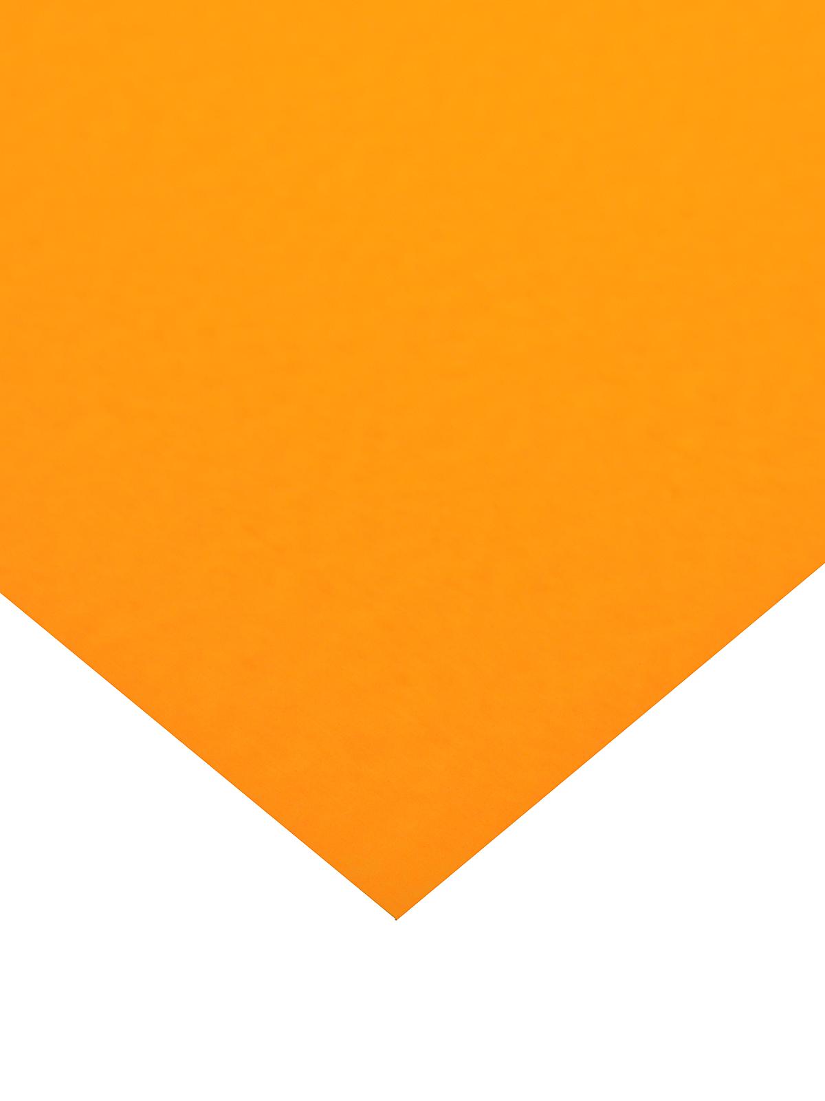 The Heavy Poster Board hot orange
